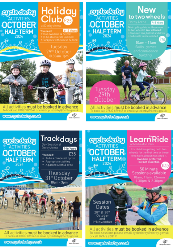 Image of Cycling Activities October Half Term