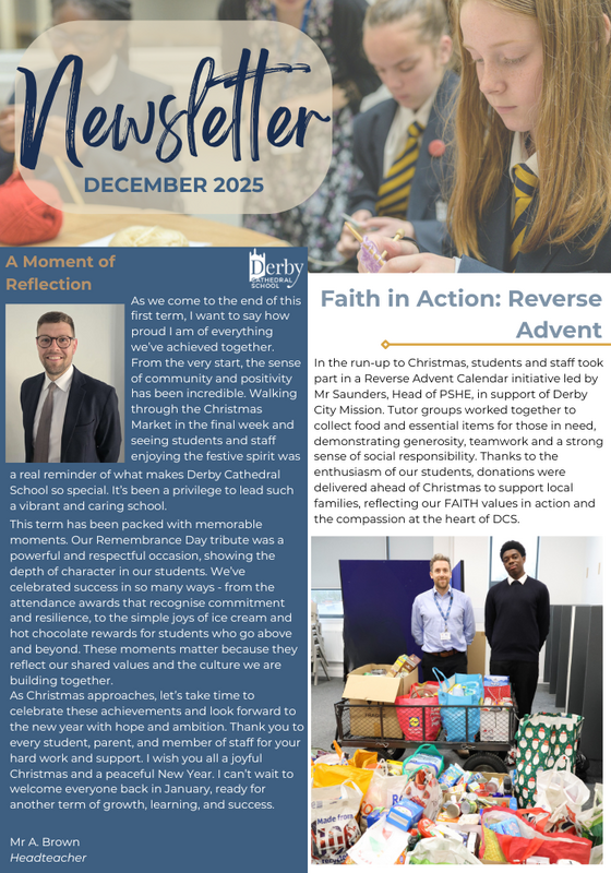 Image of December 2025 Newsletter