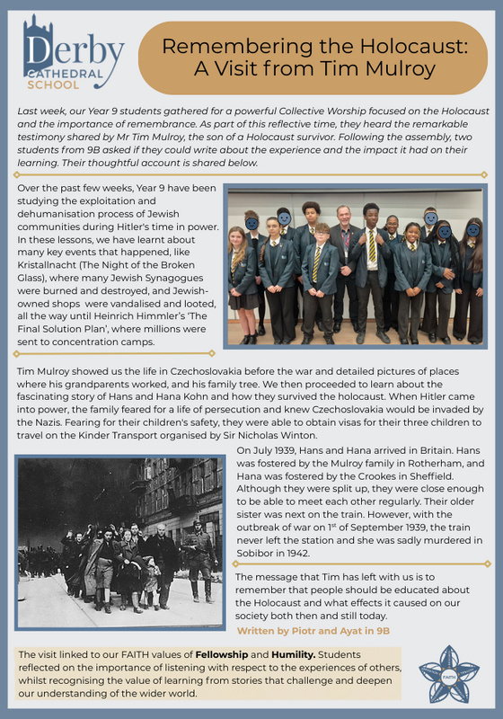 Image of Remembering the Holocaust: A Visit from Tim Mulroy