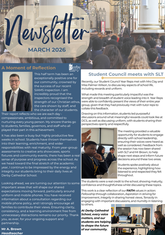 Image of March 2026 Newsletter