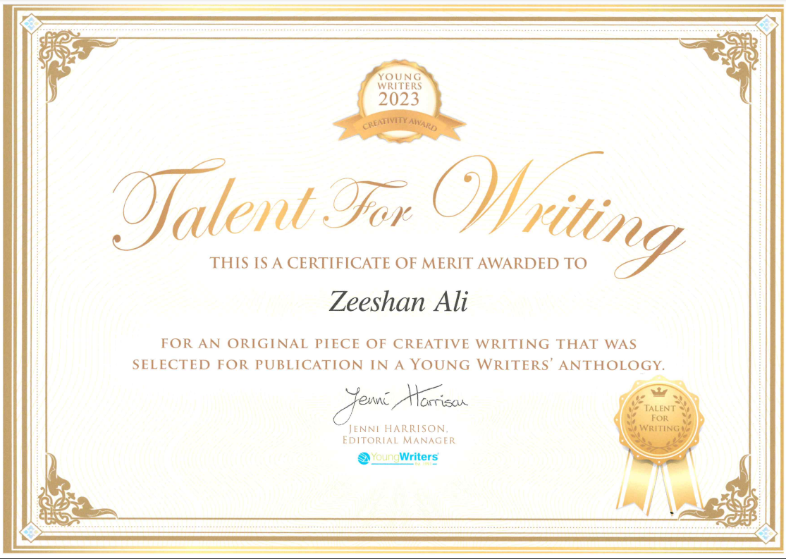 Image of Young Writers 2023 Award