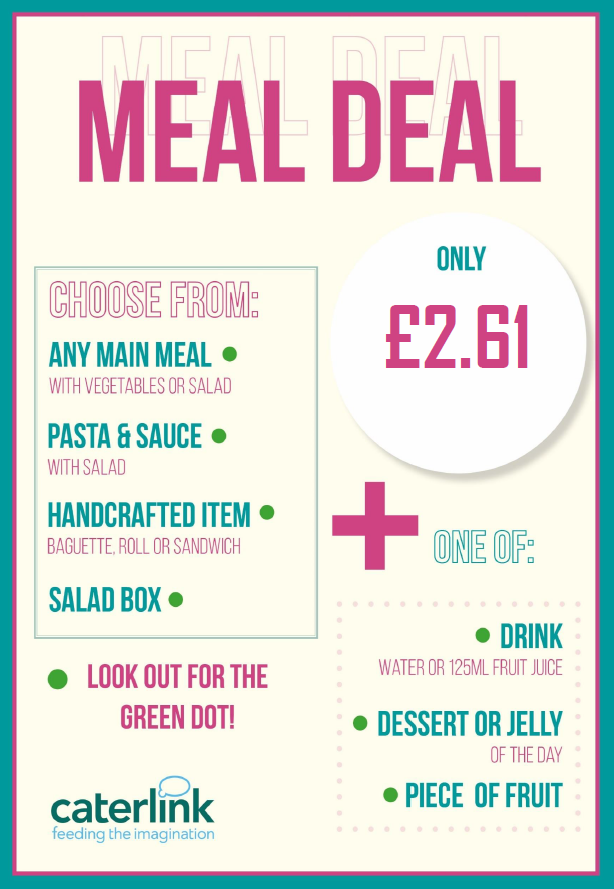 Image of DCS Lunchtime Meal Deal 2025-26