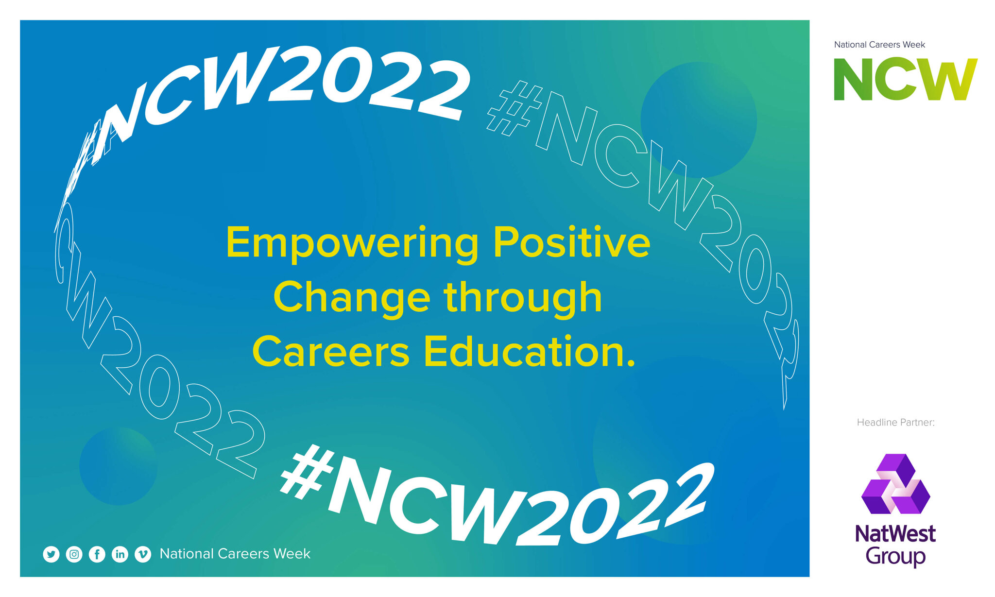 Image of National Careers Week 2022