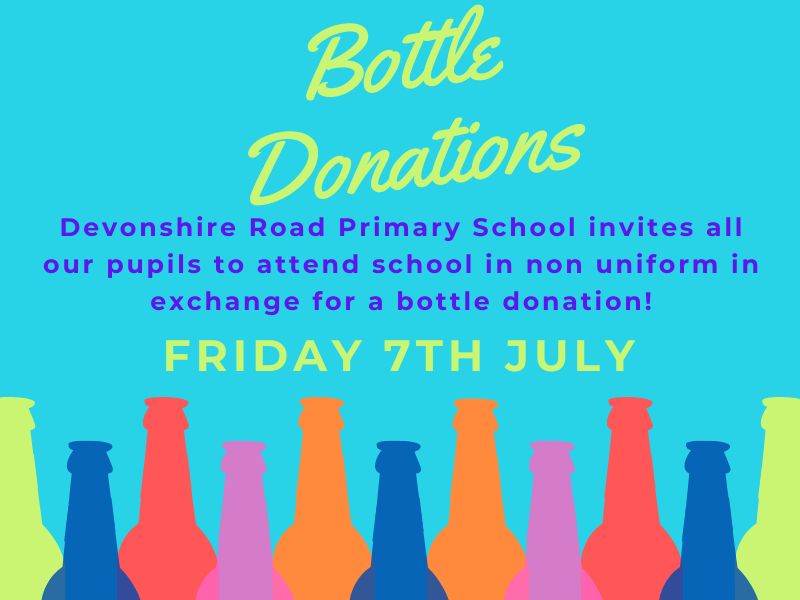 Image of Non Uniform Day - Whole School  (Bottle Donation) 
