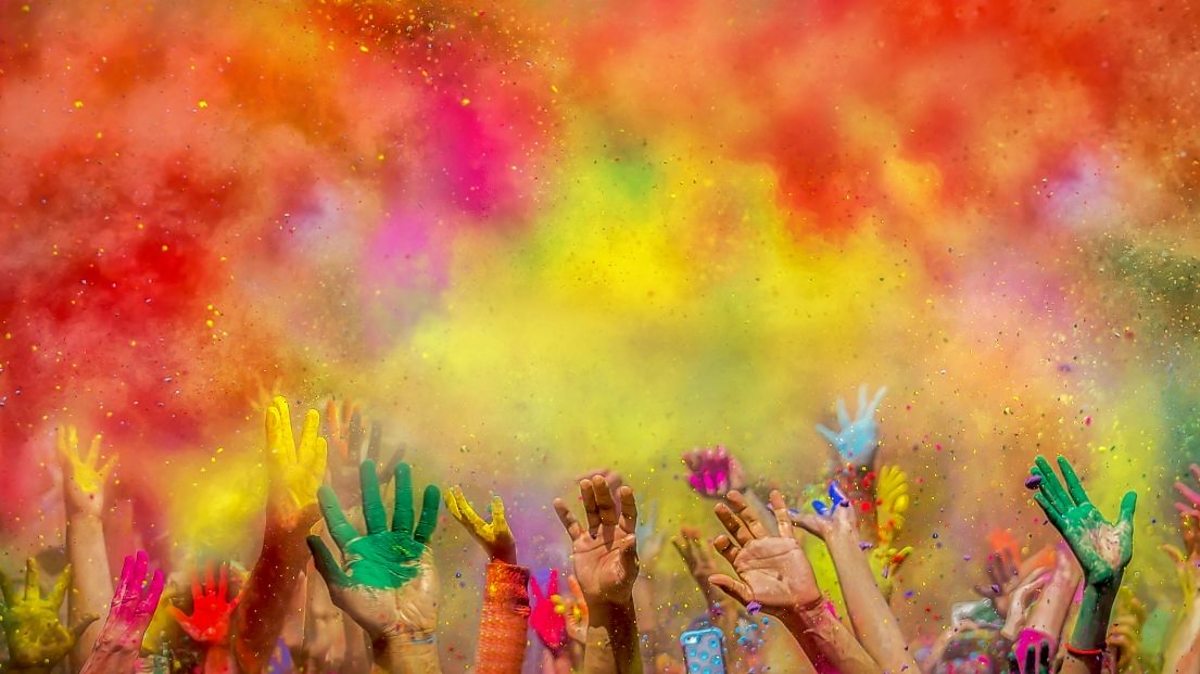 Image of Y4 Holi Workshop