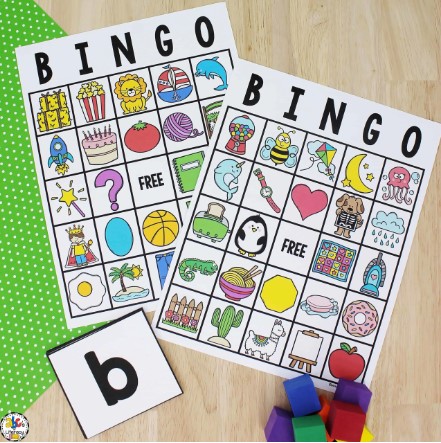 Image of Y2 Stay & Play - Phonics Bingo