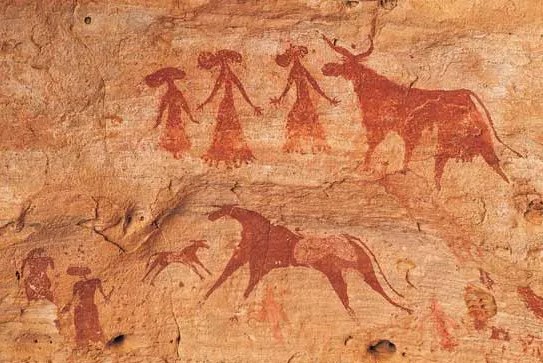 Image of Y3 Stay & Learn - Prehistoric Painting 