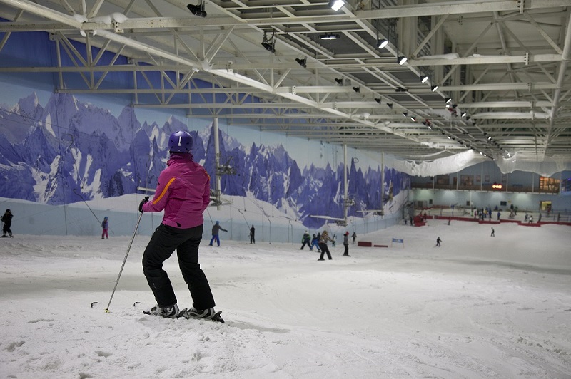 Image of Y6 Ski-ing PE WOW