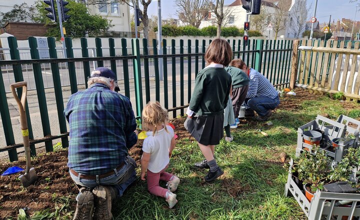 Image of Downs Infant School Interviewed on BBC Radio Sussex