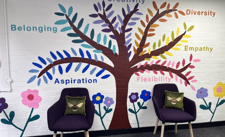 Image of A fresh new look for Downs Infant School Foyer!