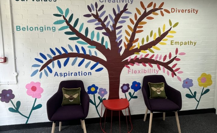 Image of A fresh new look for Downs Infant School Foyer!