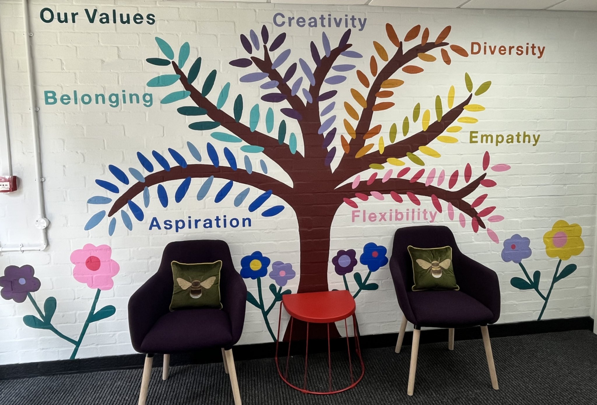 Image of A fresh new look for Downs Infant School Foyer!