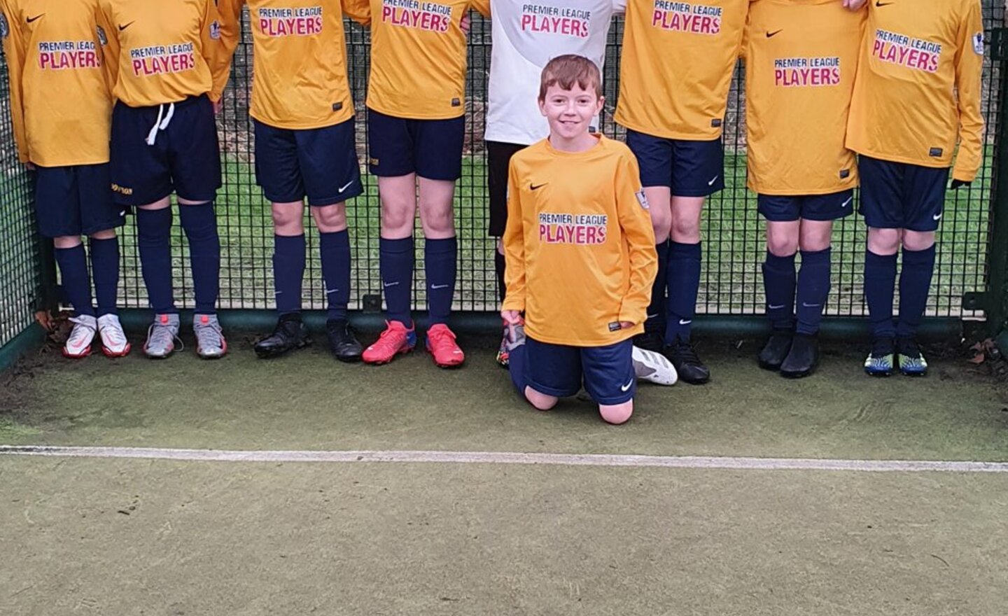 Image of Football team back after winter break