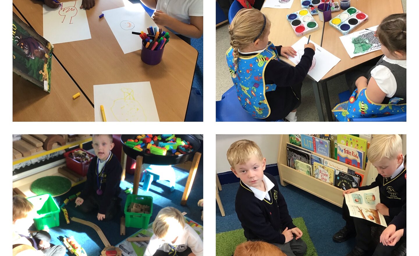 Image of Reception’s first week! 