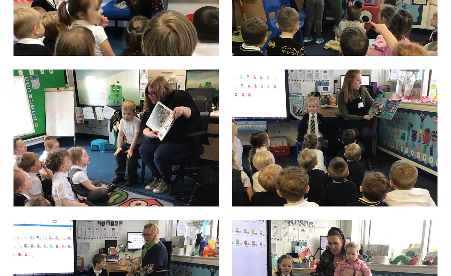 Image of Mystery Readers in Reception 