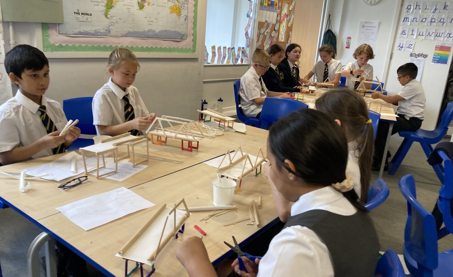 Image of Year 5 Design Technology- Bridges project