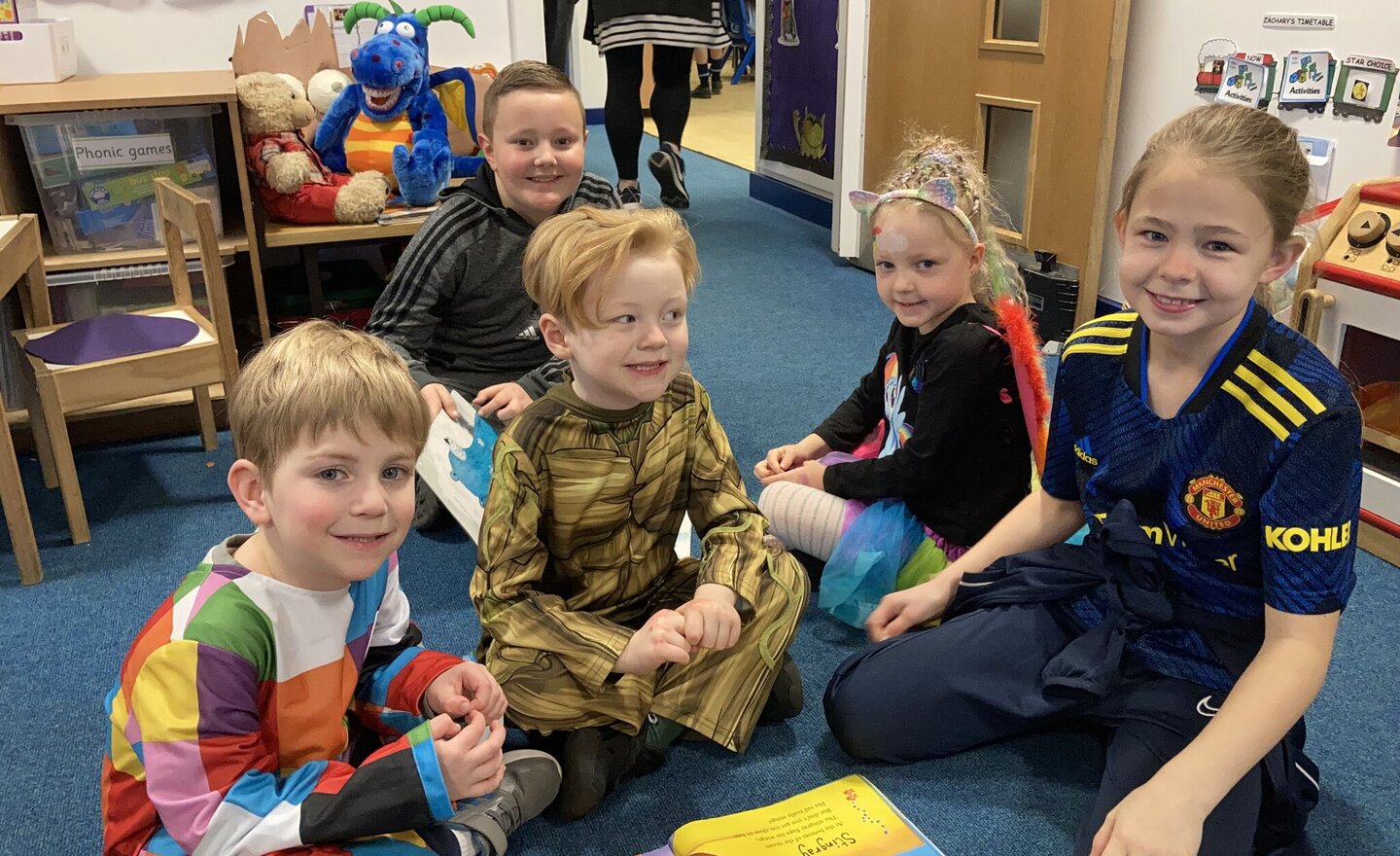 Image of Big and Little friends, World Book Day