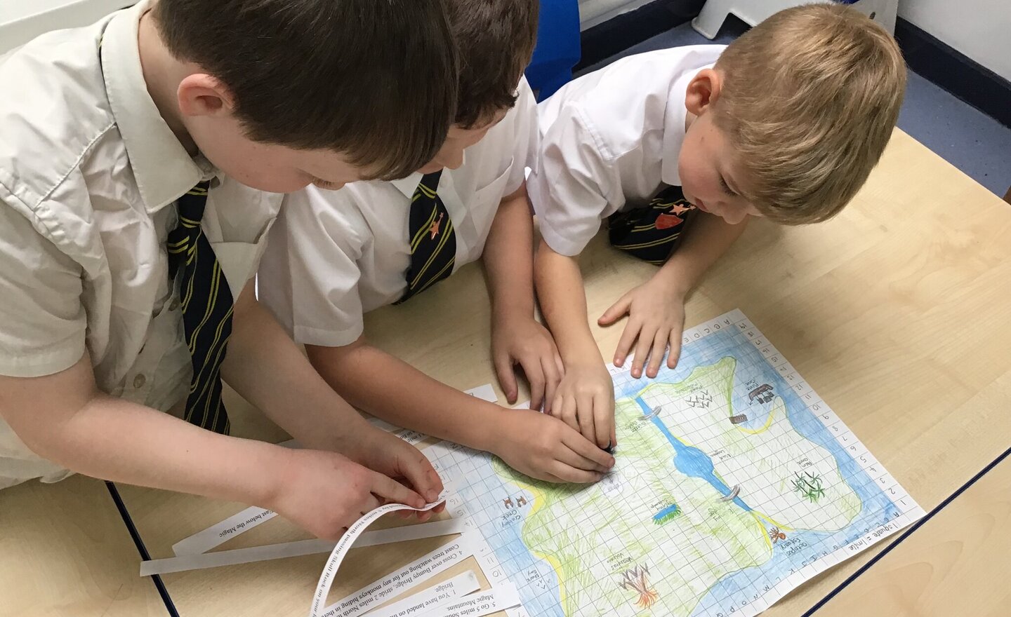 Image of Year 2 Maple - Map reading