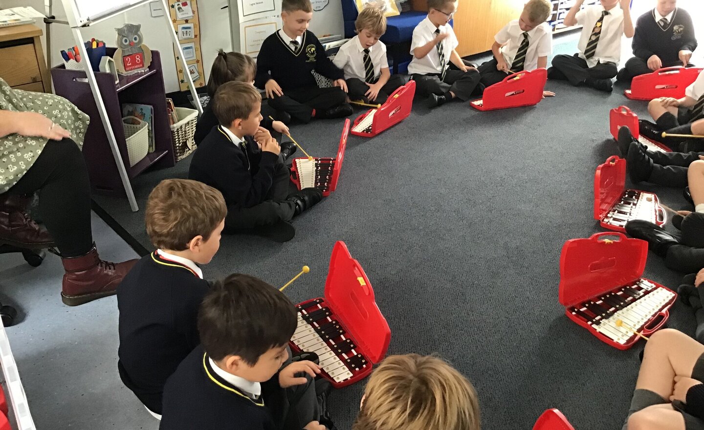 Image of Year 2 music