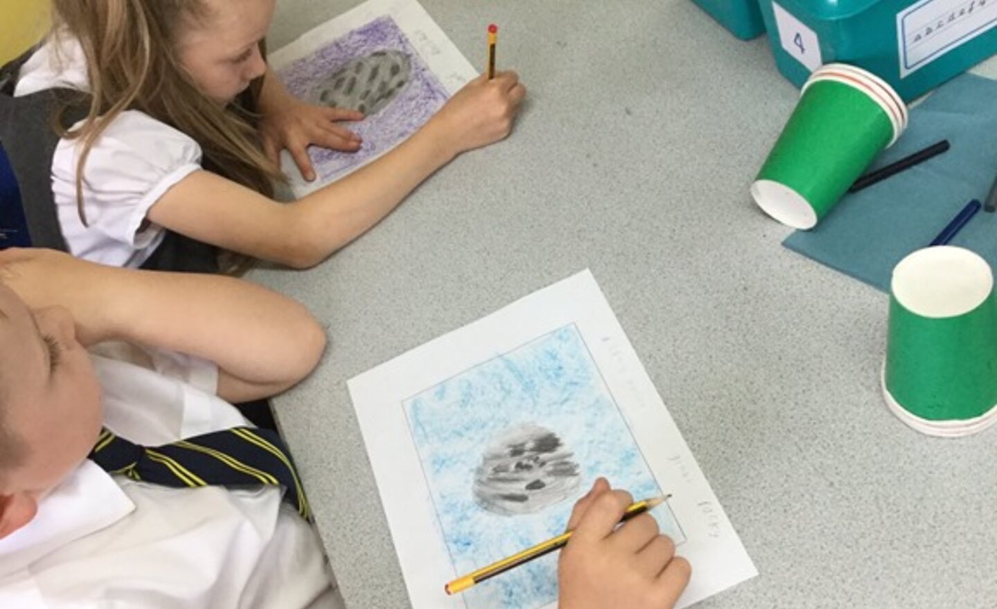 Image of Moon Man Drawings