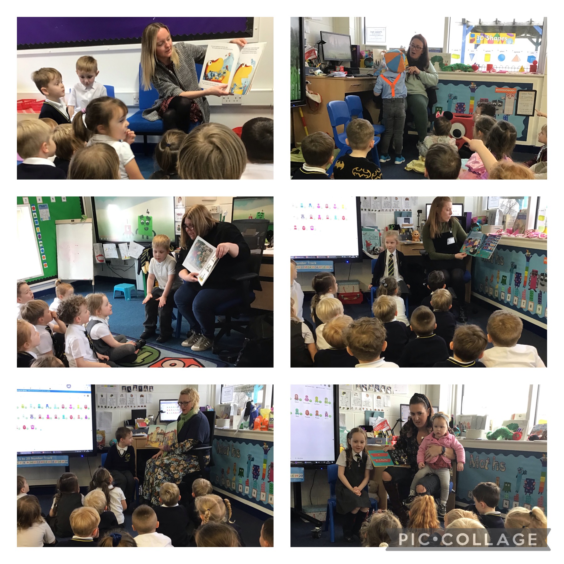 Image of Mystery Readers in Reception