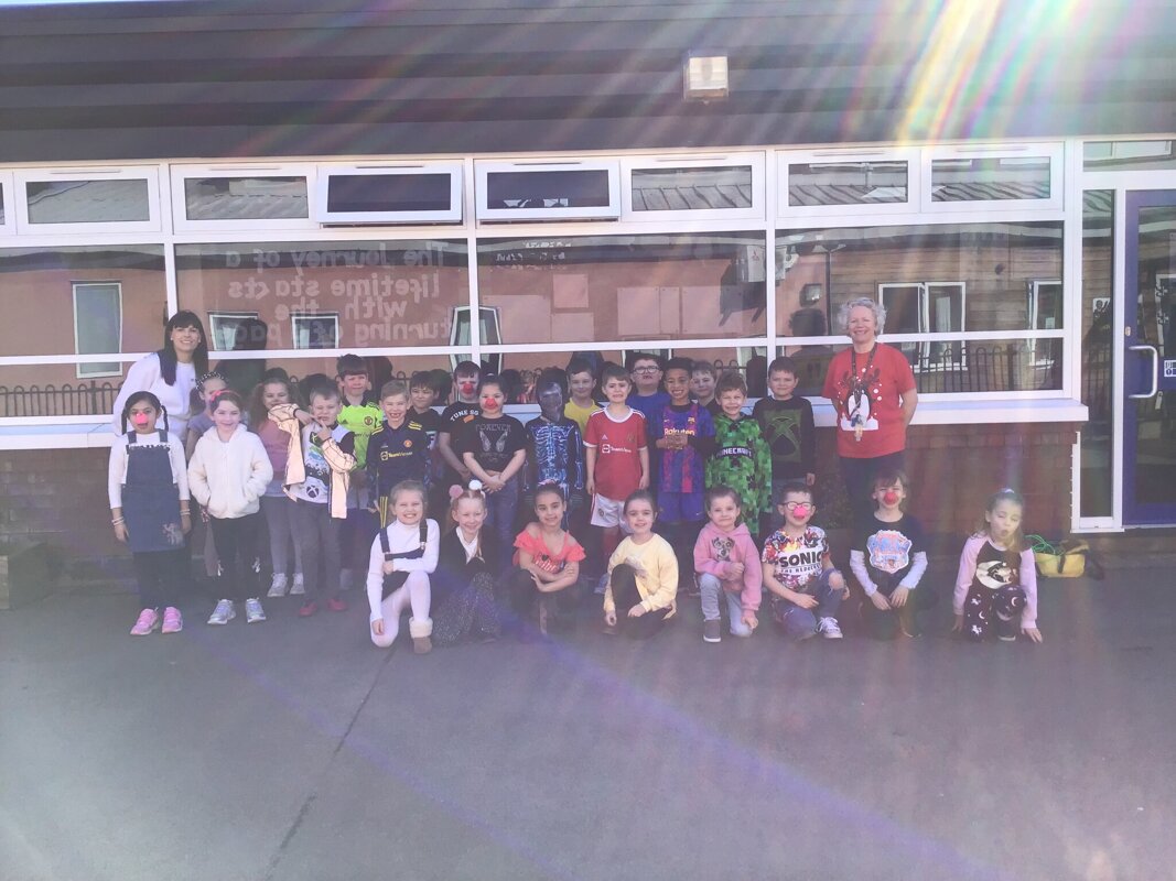 Image of Year 2 Maple - Red Nose Day