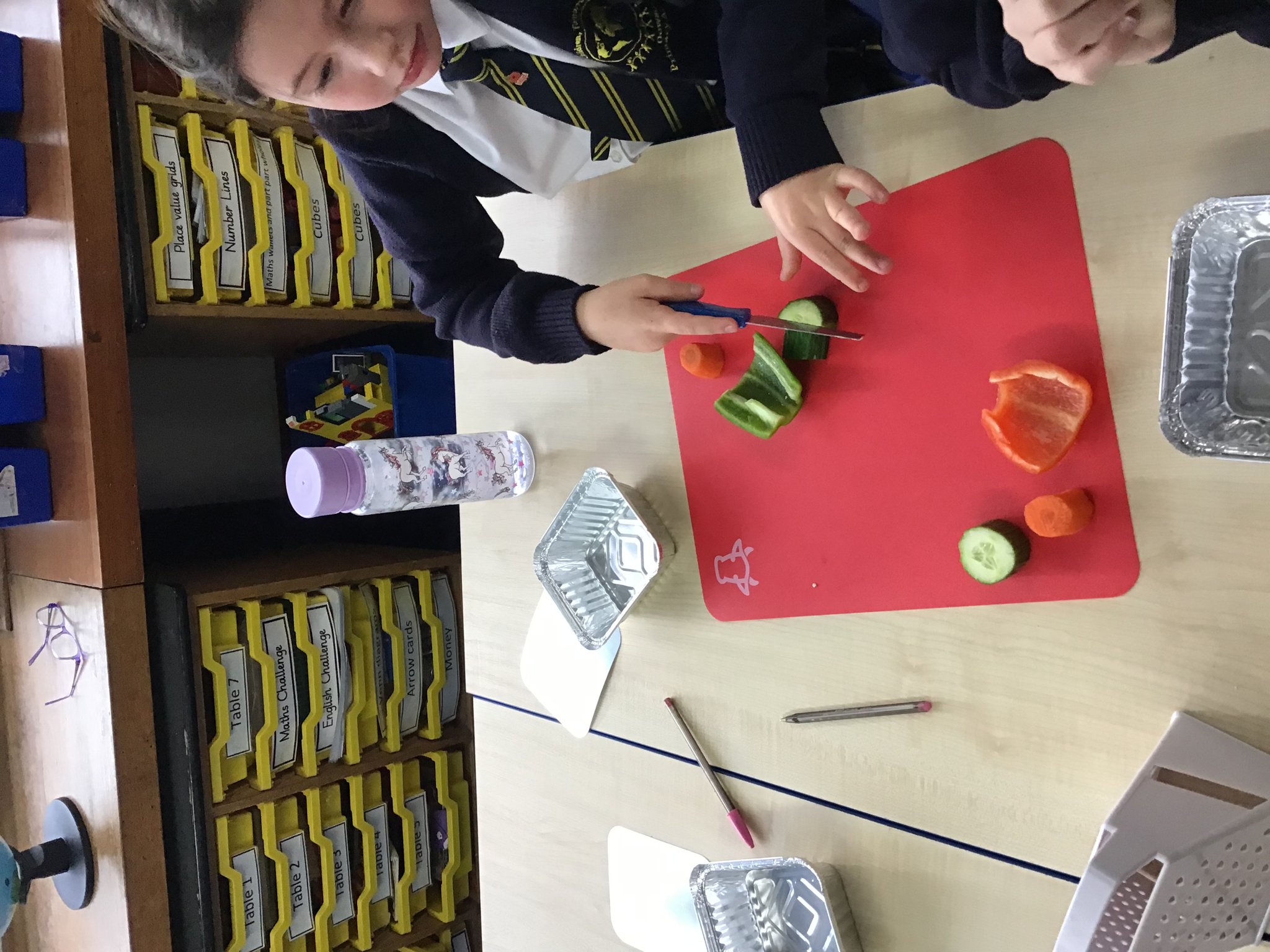 Image of Year 3 learning how to cook! 