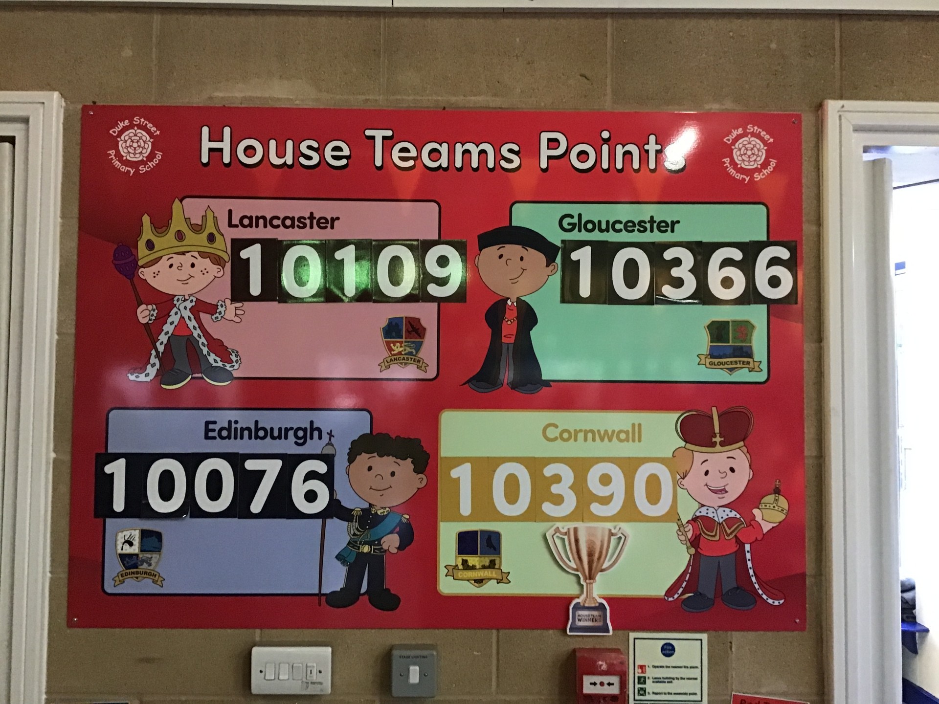 Image of Half Term House Point Winners