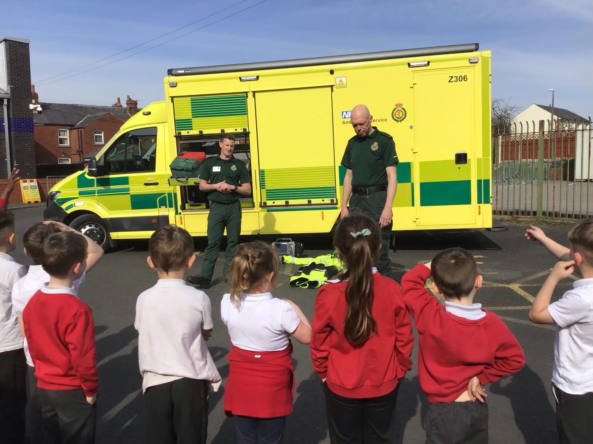 Image of Ambulance Crew Visit