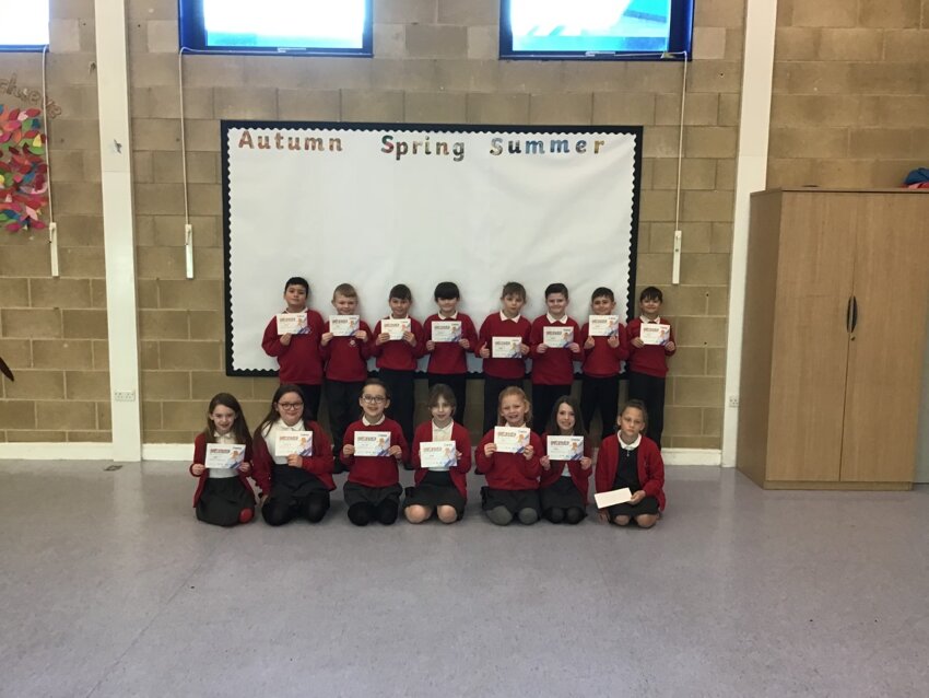 Image of Sports Hall Competition Winners!!
