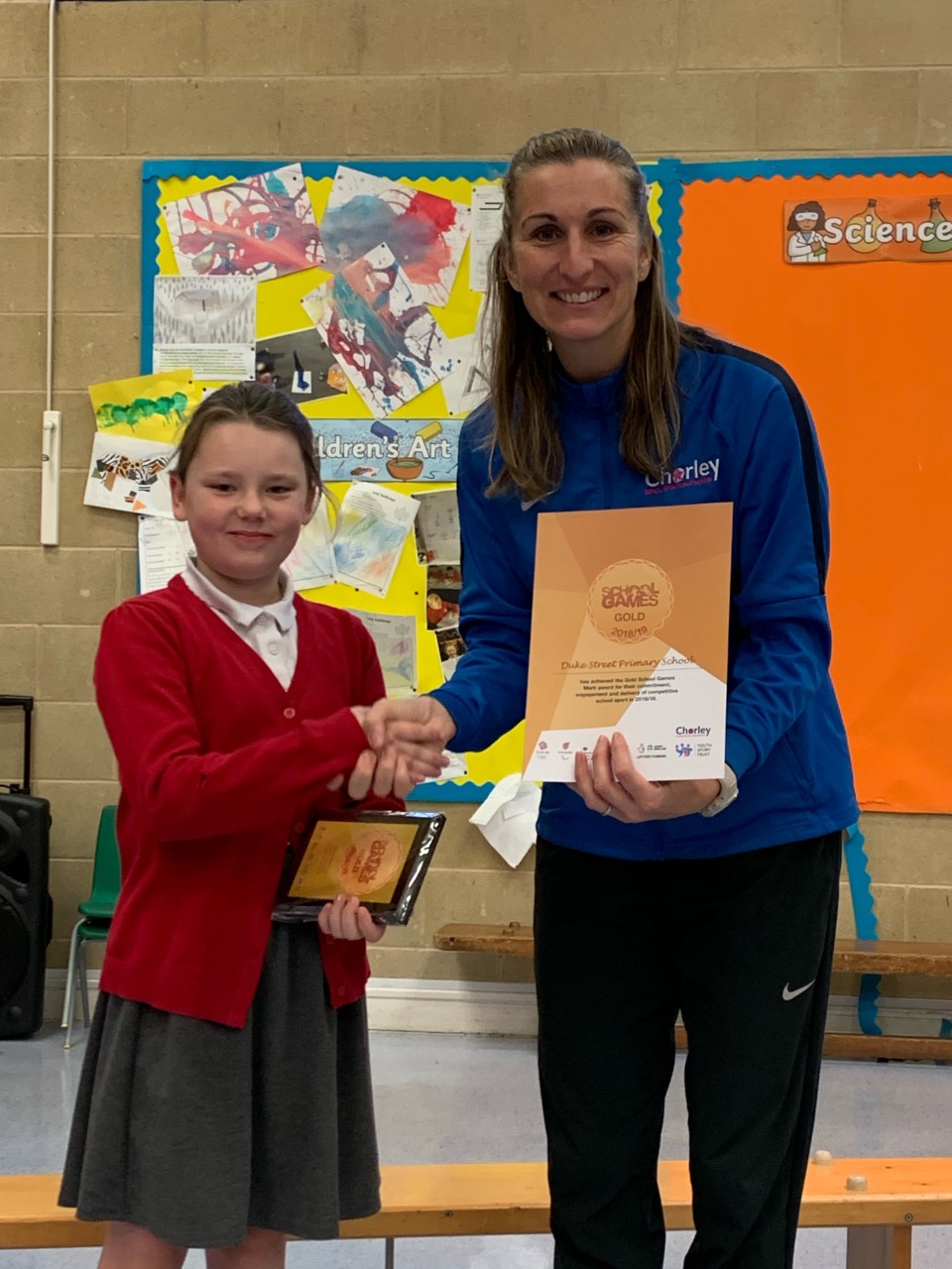 Image of School Games Gold Award