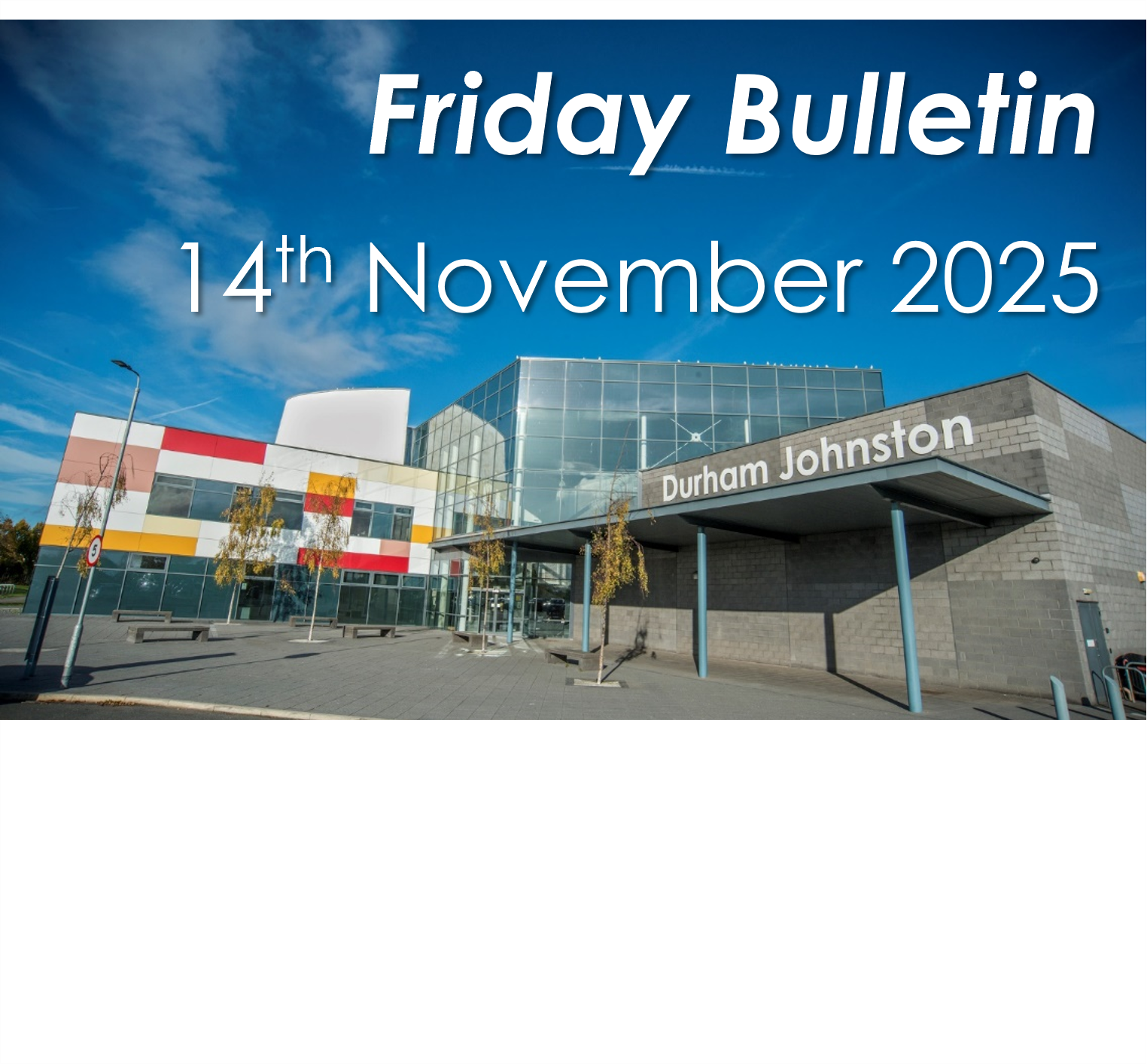 Image of Friday Bulletin