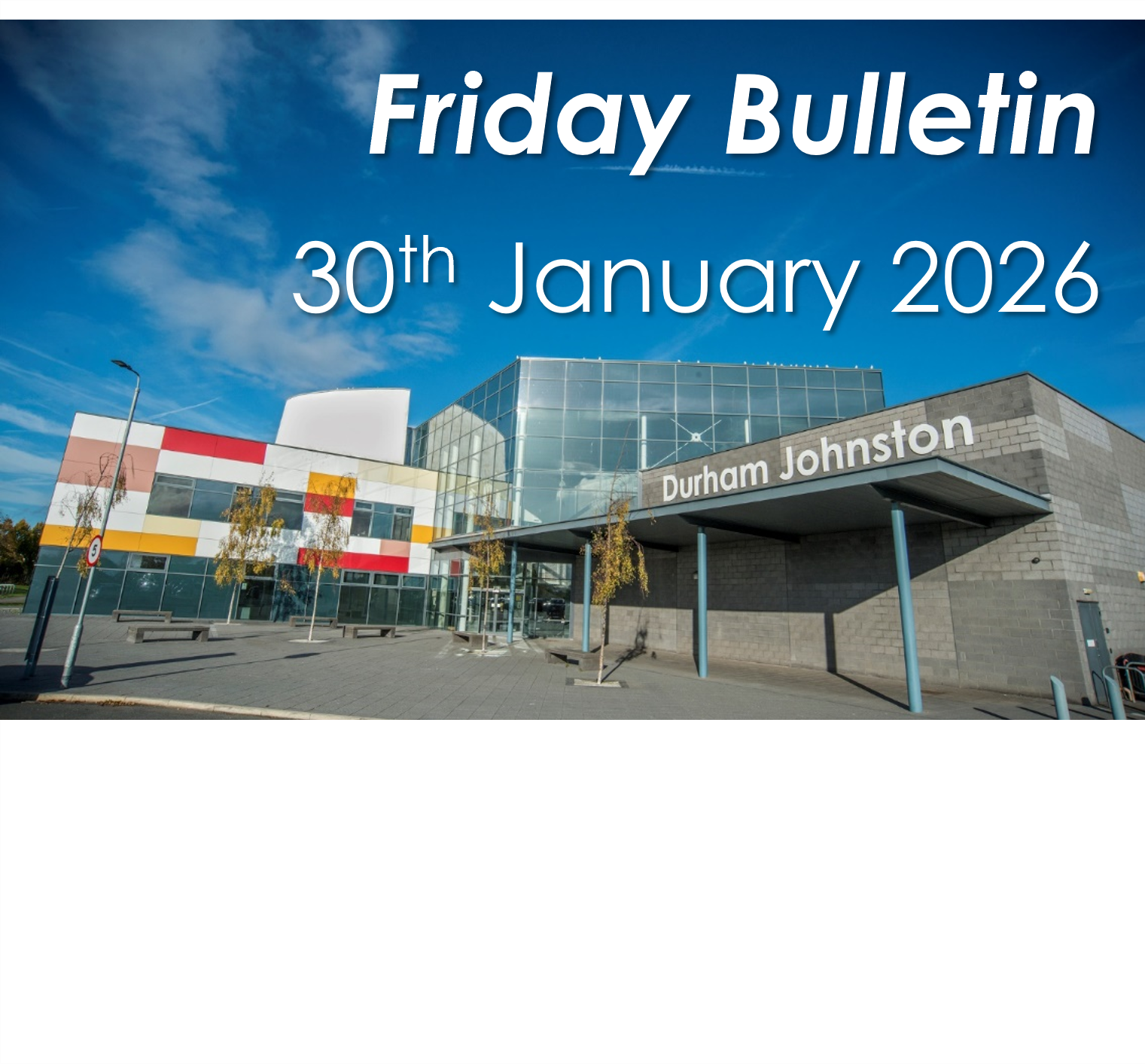 Image of Friday Bulletin