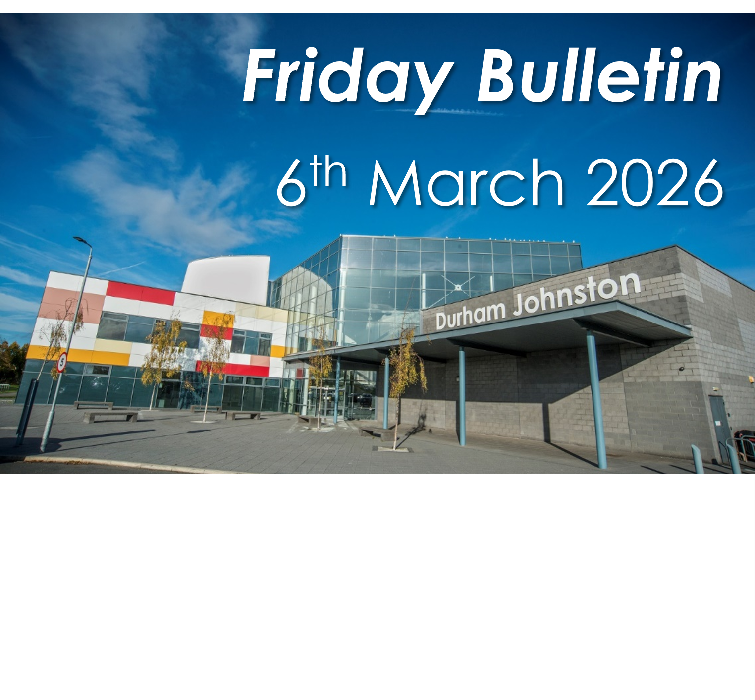 Image of Friday Bulletin