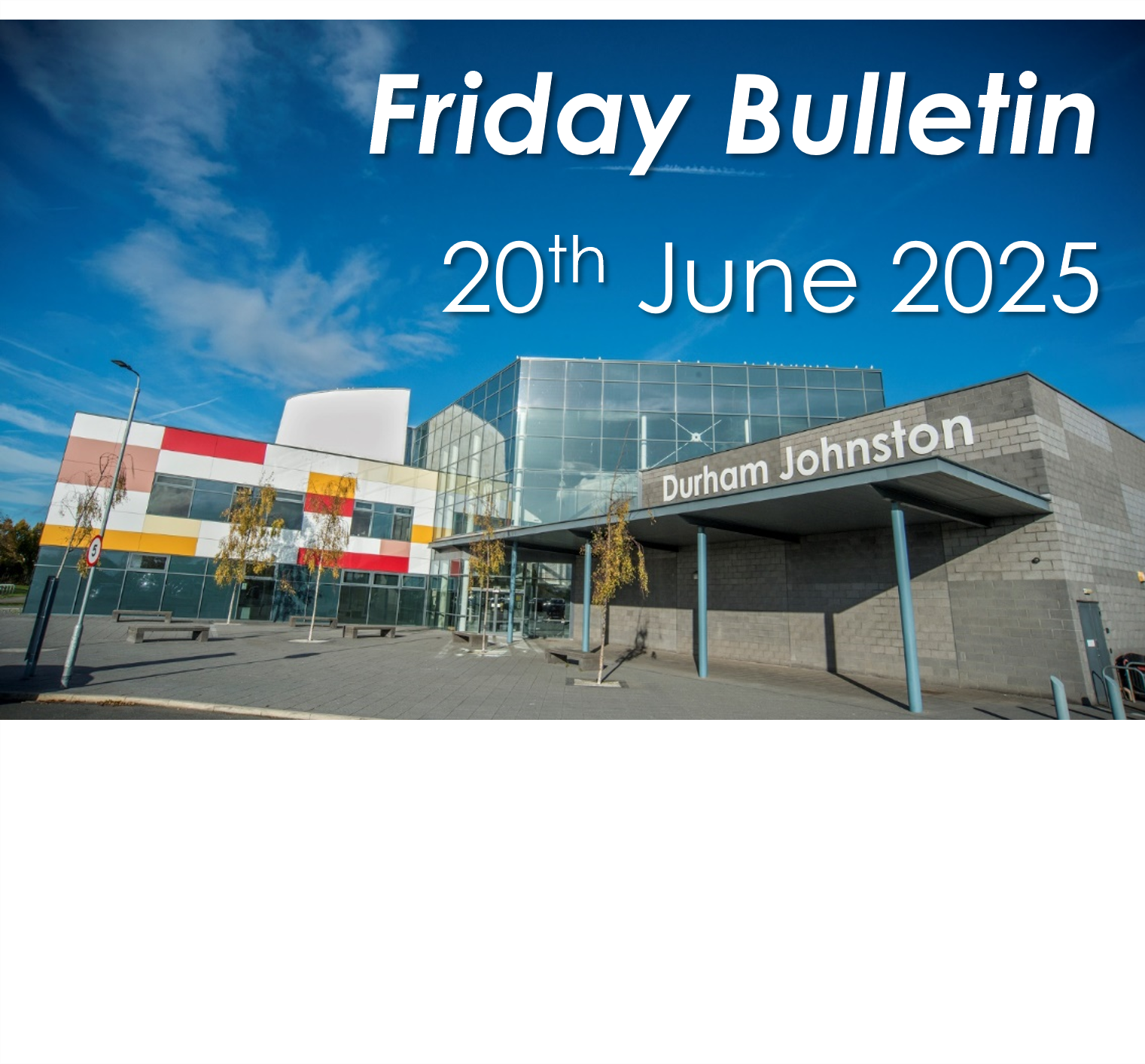 Image of Friday Bulletin