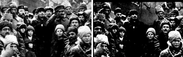 Image of Spot the difference. Or, where’s Trotsky?