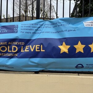 Image of TFL Gold Level Accreditation for Ealing Fields