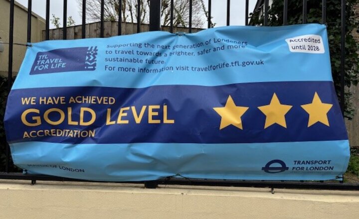 Image of TFL Gold Level Accreditation for Ealing Fields