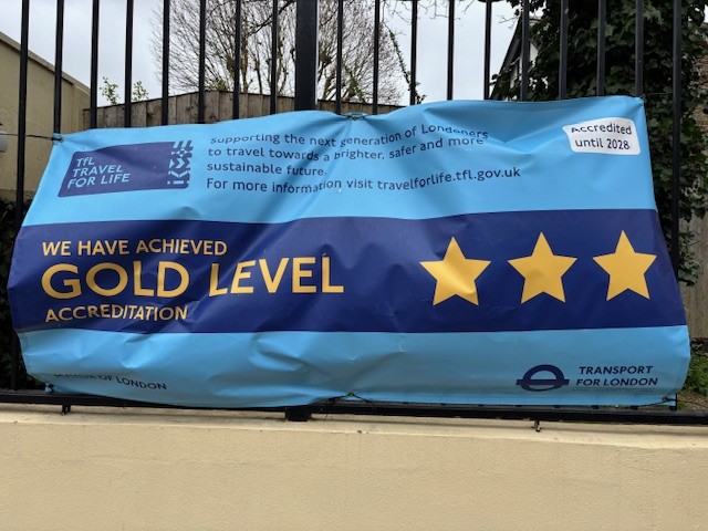 Image of TFL Gold Level Accreditation for Ealing Fields