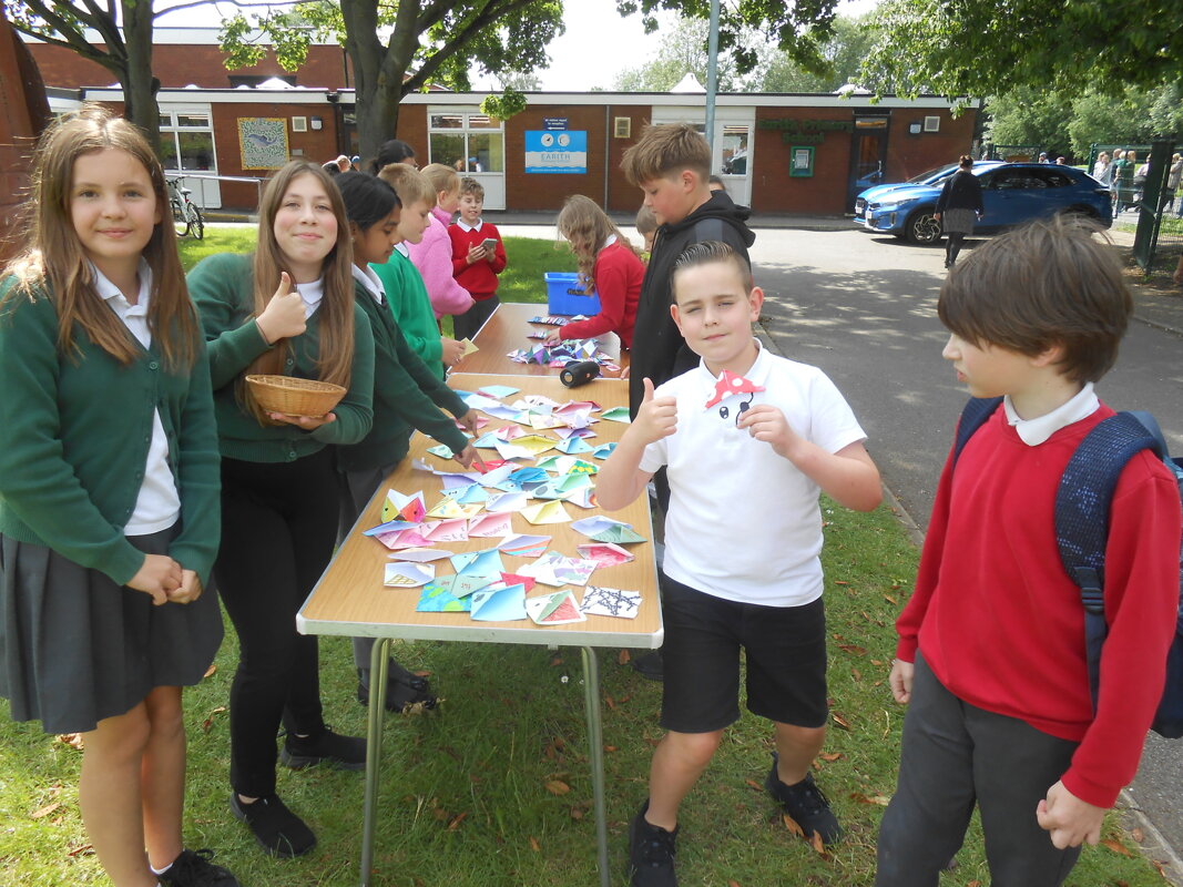 Image of Year 6 Enterprise: Bookmark sale.