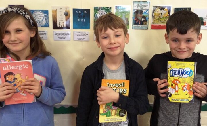 Image of 31.03.2023:  We have had some fabulous book recommendations from children in Bluebell Class…