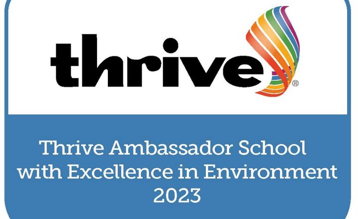 Image of THRIVE Ambassador with Excellence in Environment