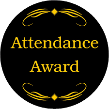 Image of Exceptional Attendance Award - Autumn Term 