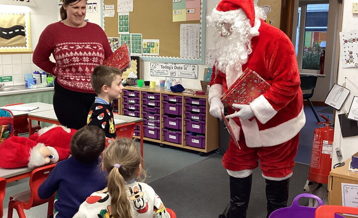 Image of A visit from Father Christmas!