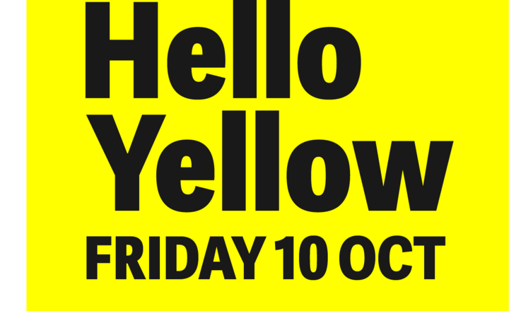 Image of Wear Yellow for World Mental Health Day