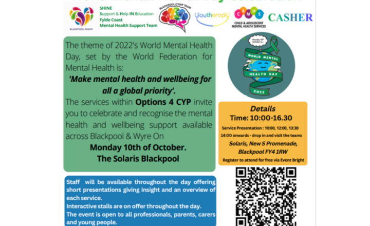 Image of World Mental Health Day - The Solaris Blackpool 