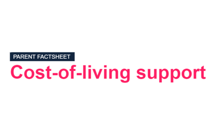 Image of Cost of living support for parents 