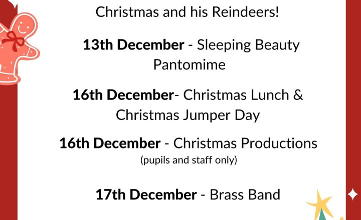 Image of Important Dates to Remember for Christmas 