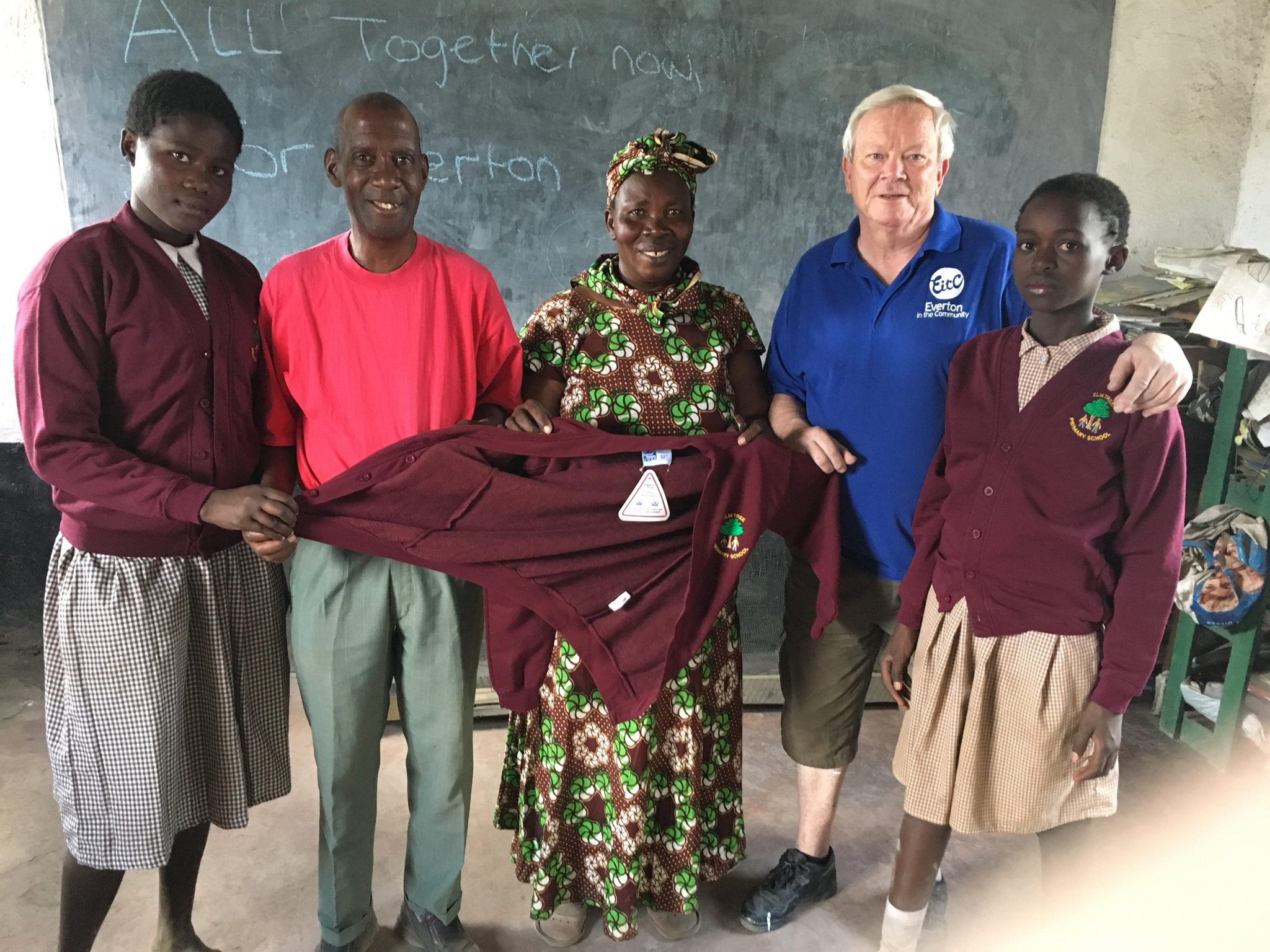 Image of Alan and Everton in the Community