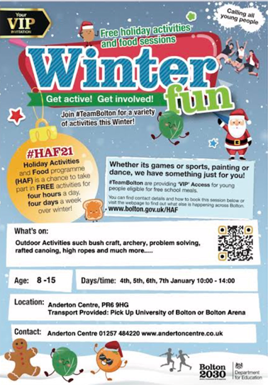 Image of Winter Fun at The Anderton Centre